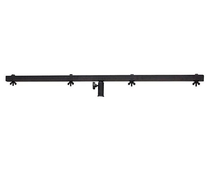 MR DJ LSTBAR5S Universal 5 Ft Square Lighting Cross Bar for Tripod Speaker Light Stands