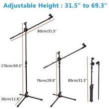 Load image into Gallery viewer, Mr. Dj MS-500 Heavy-Duty Tripod Microphone Stand