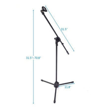 Load image into Gallery viewer, Mr. Dj MS-500 Heavy-Duty Tripod Microphone Stand