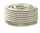 MR DJ DP0G-25S 25Ft True 1/0 Gauge Power Platinum Silver Wire Strand Cable 25' Ultra Flexible