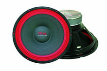 Load image into Gallery viewer, Mr. Dj Woofer PA112 500-Watt Subwoofer, Black/Red