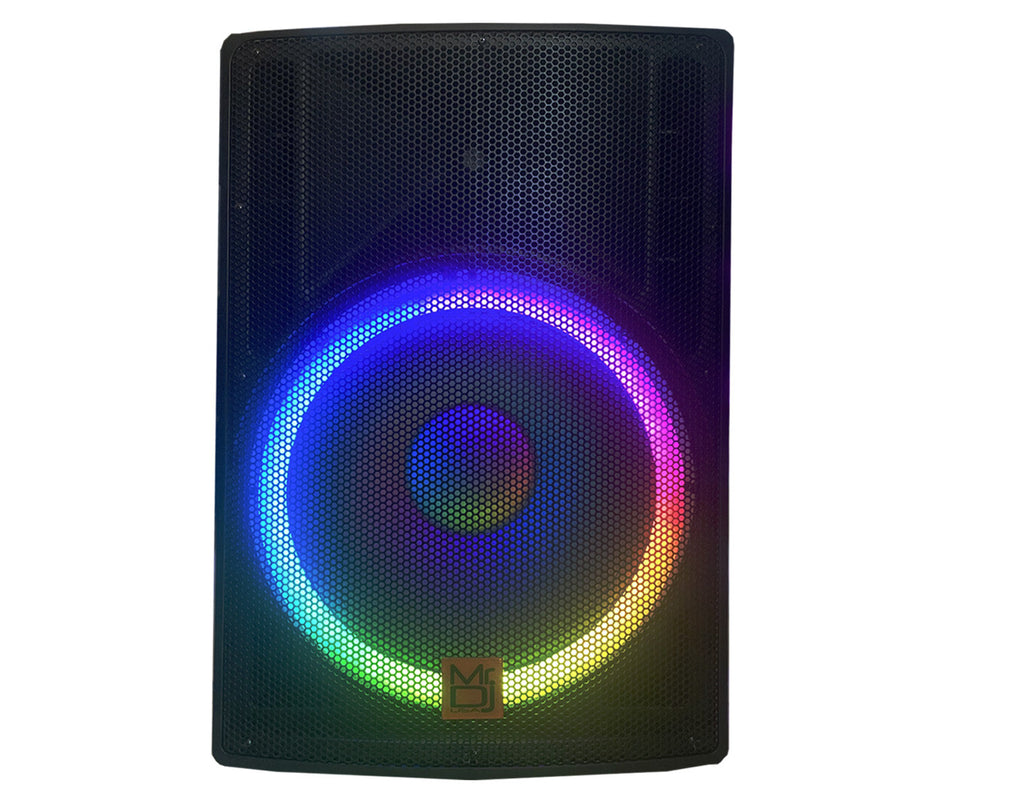 MR DJ SYNERGY18 18" 5500W PRO PA DJ Powered Loudspeaker Portable Speaker System