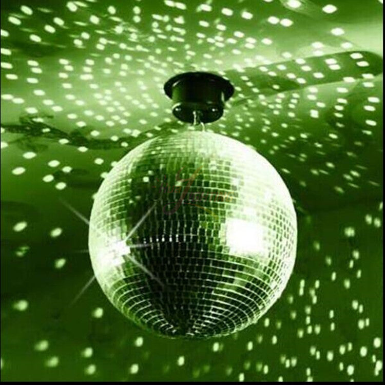 MR DJ MB30 30" mirror ball covered in high quality 1/4-inch mirrored glass + mirror ball motor